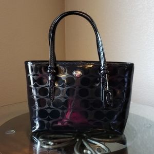 Mini Coach Black Purse